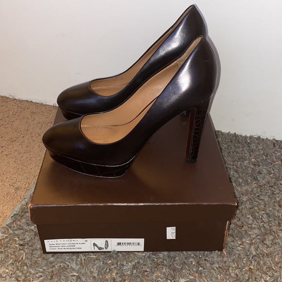 Elie Tahari Platform Pumps - Picture 5 of 7